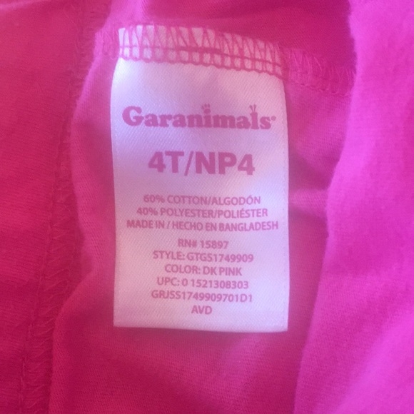 Cute pink ruffle skort - Picture 3 of 4